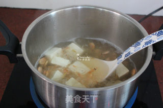 Fresh Krill Tofu Soup recipe