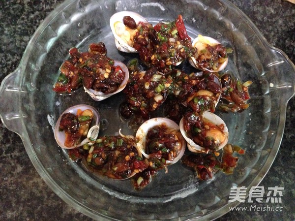 Green Clam with Black Soy Sauce recipe