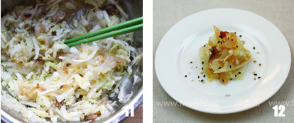 Cold Cabbage Sting recipe