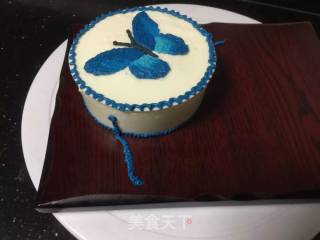 # Fourth Baking Contest and is Love Eat Festival# Hand-painted Butterfly Mousse Cake recipe