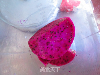 #aca Fourth Session Baking Contest#造传说怀# Pitaya Ice Cream recipe