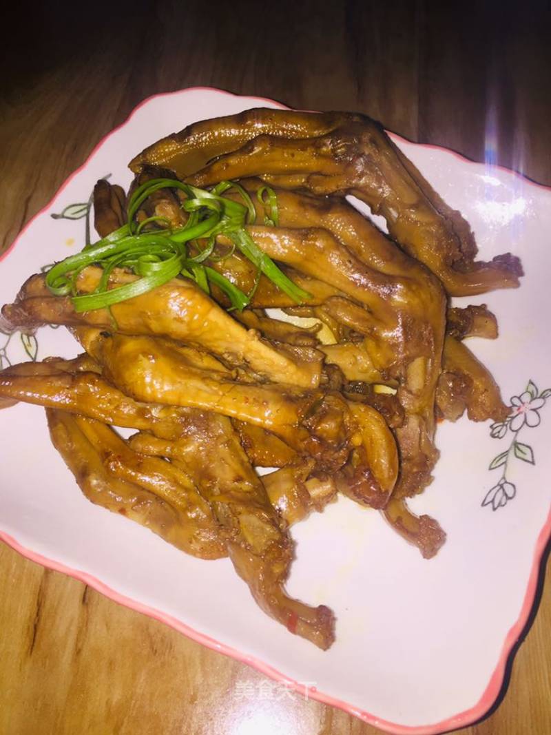 Braised Duck Feet recipe