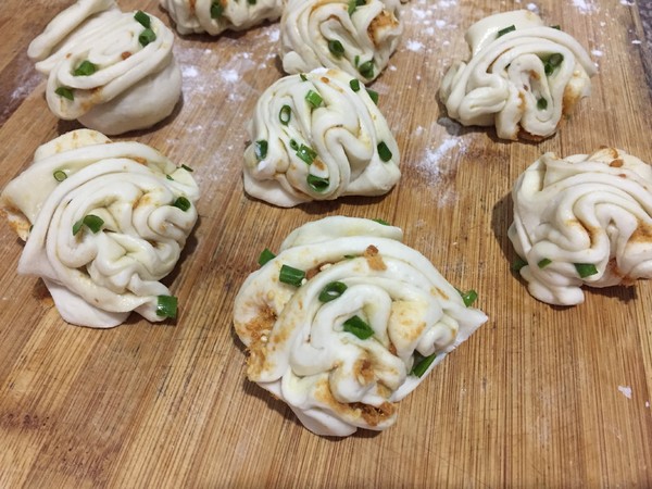 Pork Floss Scallion Roll recipe