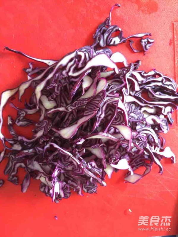Summer Purple Cabbage Salad recipe