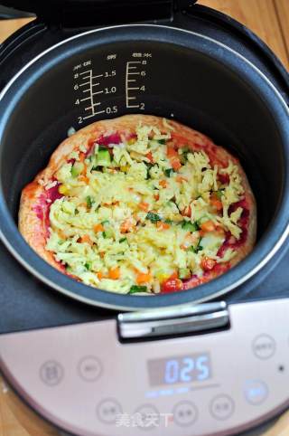 Purple Sweet Potato Double Flavor Pizza recipe