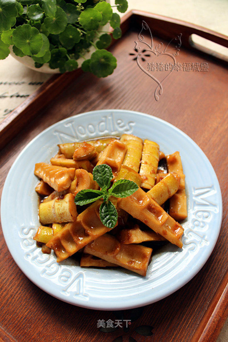 Sauce-flavored Spring Bamboo Shoots recipe