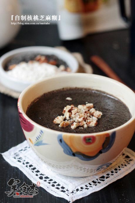 Homemade Walnut Sesame Paste recipe