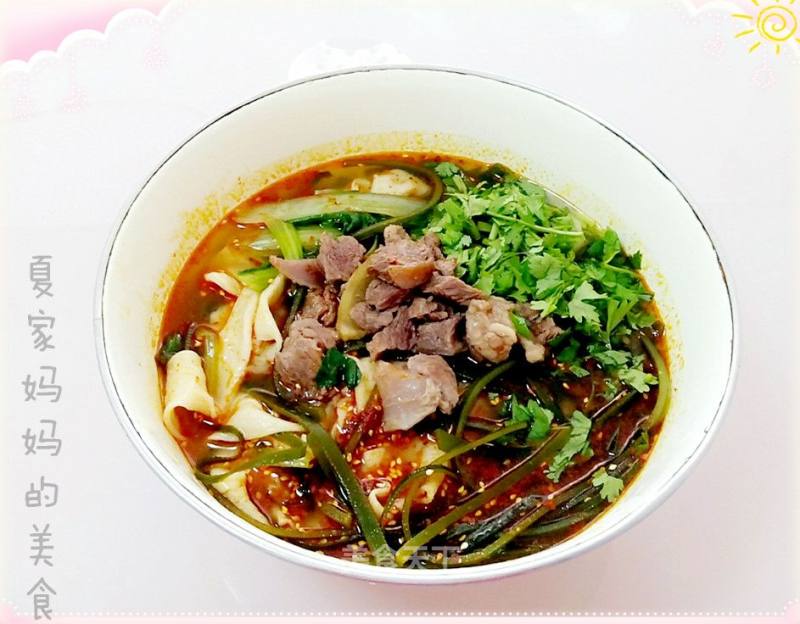 Beef Trilogy-beef Stew Noodle recipe