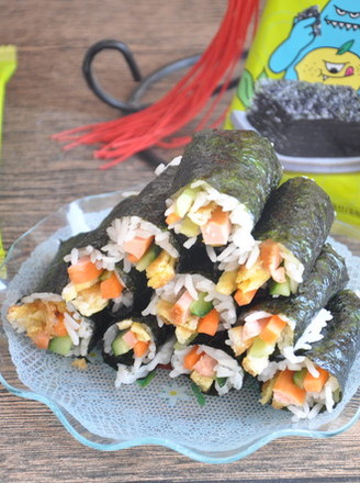 Seaweed Sushi Roll recipe
