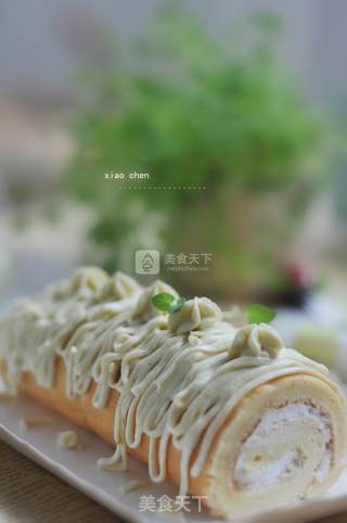 Montblanc Cake Roll recipe