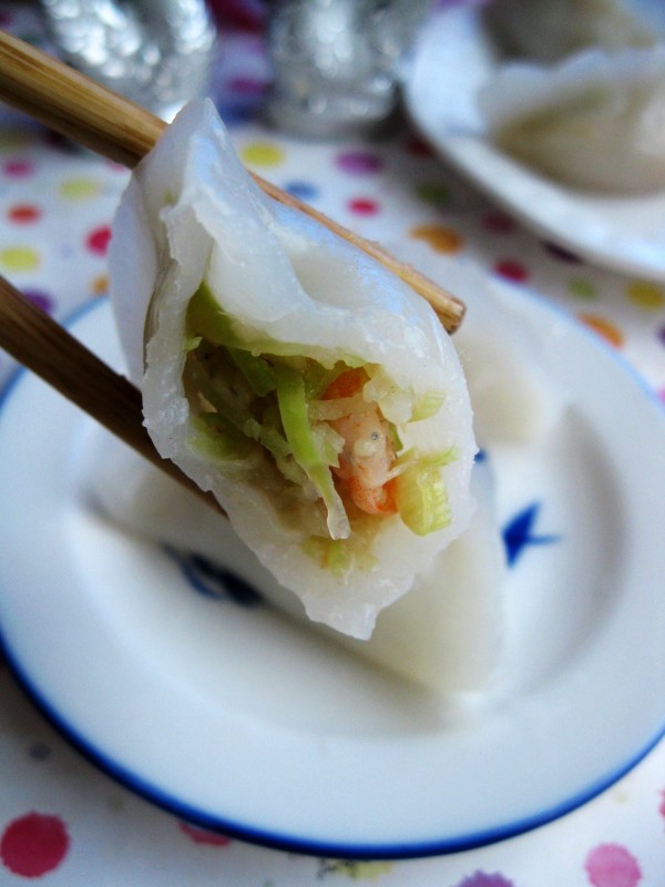 Gouzi Shrimp Dumplings recipe