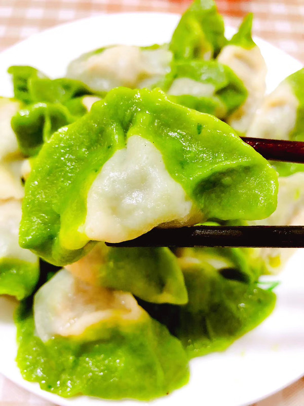 Baicai Jade Dumplings recipe