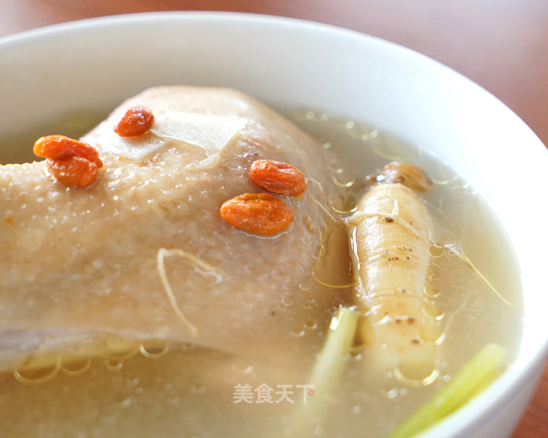 Ginseng Chicken Soup recipe