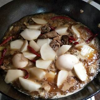 Spicy Radish Stewed Local Duck recipe
