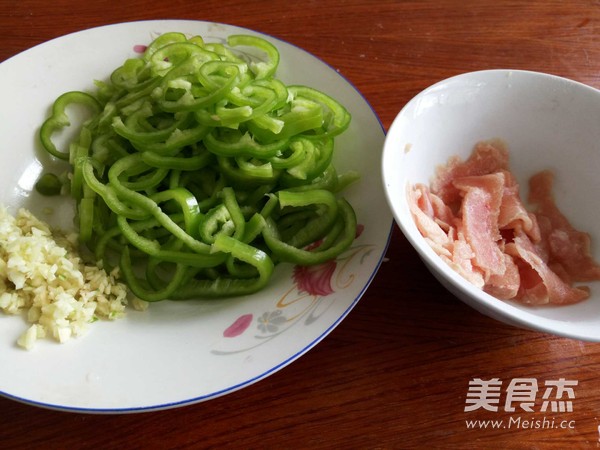 Hot and Sour Potato Shreds recipe