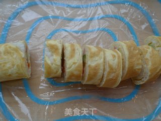 【flower Pattern Sushi】----egg Roll Sushi recipe