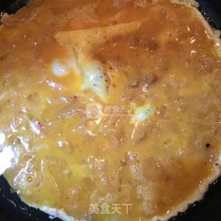 Dried Radish Omelette recipe