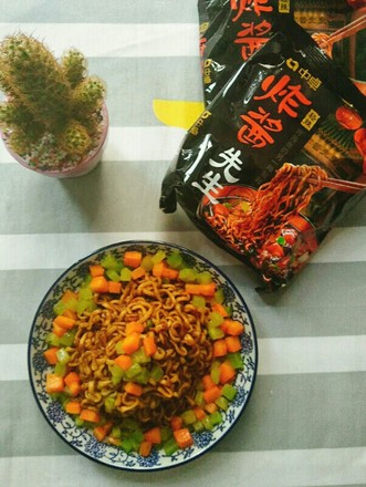 #中卓炸酱面# Seasonal Vegetable Noodles