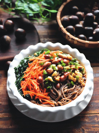 Spicy Mixed Vegetable Soba Noodles recipe