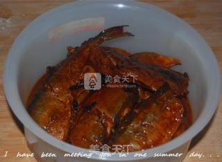 Saury in Tomato Sauce recipe