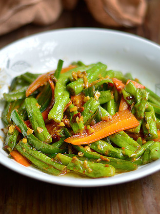 Braised Long Beans with Soy Sauce
