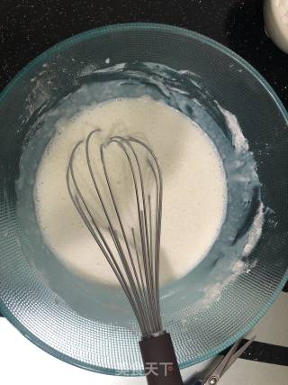 Coconut and Purple Sweet Potato Glutinous Rice Cake recipe