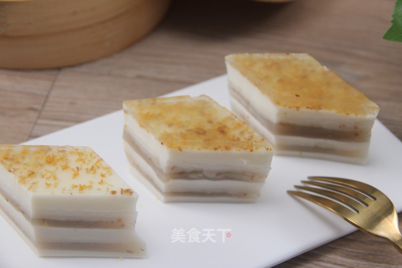 Osmanthus Coconut Milk Mille Cake recipe