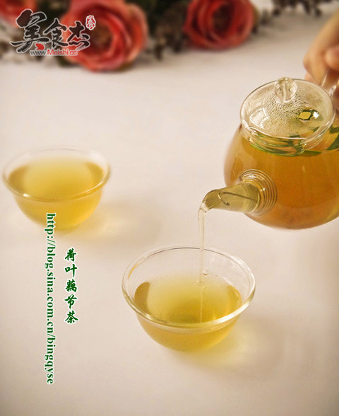 Lotus Leaf Lotus Root Festival Tea recipe