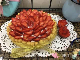 # Fourth Baking Contest and is Love to Eat Festival# Strawberry Flower Tart recipe