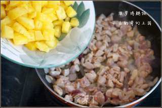 Pineapple Chicken Drumstick Rice recipe