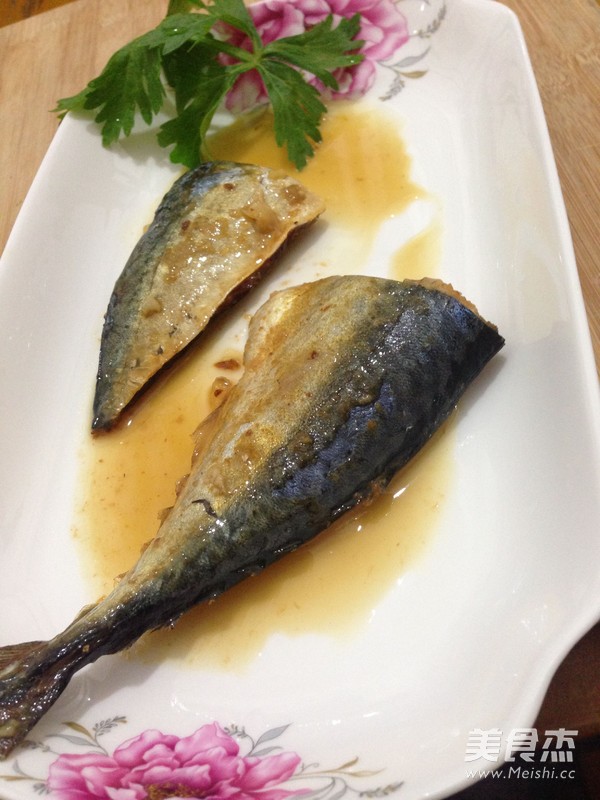 Wine-flavored Dried Mackerel recipe