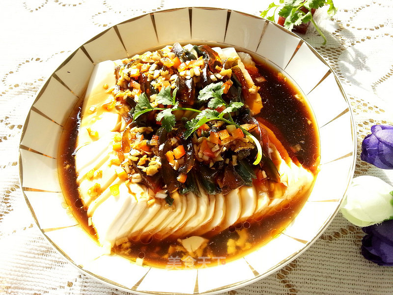 Tofu with Songhua Egg recipe