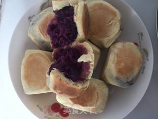 Tiger Skin Paste (purple Sweet Potato Cake File Version) recipe