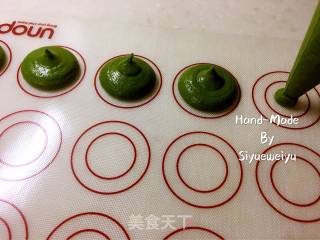 #trust之美# Matcha Macaron recipe