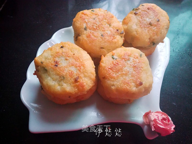 Scallion Yam Cake recipe