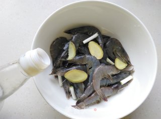 【yantai】salt Baked Eagle Claw Shrimp recipe