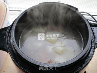 Beef Tendon Stewed with Radish recipe