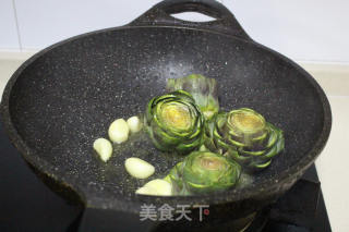 Braised Artichokes in Oil recipe