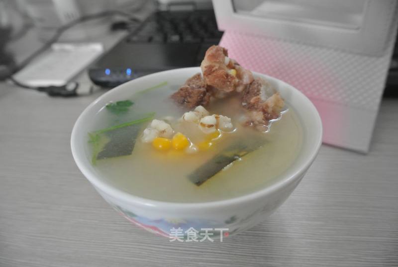 Winter Melon Ribs and Barley Soup recipe
