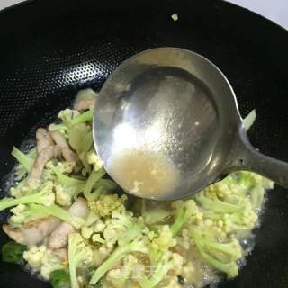 Cauliflower Fried Pork recipe