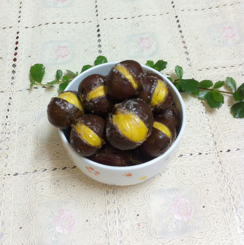Sugar Roasted Chestnuts recipe