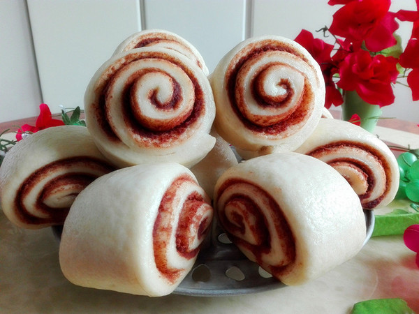 Milk Bean Paste Roll (one Fermentation) recipe