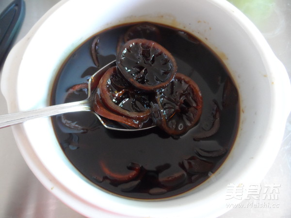 Stewed Lemon with Rock Sugar recipe