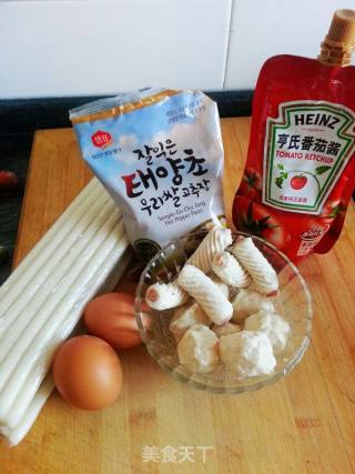 [heinz Ketchup Trial Report] Tomato Rice Cake recipe