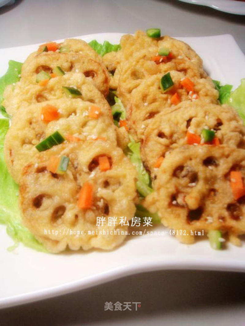 【hunan Cuisine】--mushroom and Lotus Root Folder recipe