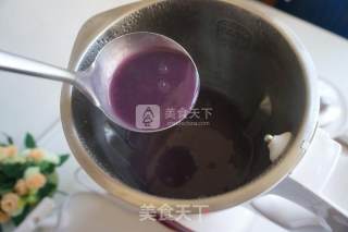 Purple Sweet Potato Glutinous Rice Paste recipe