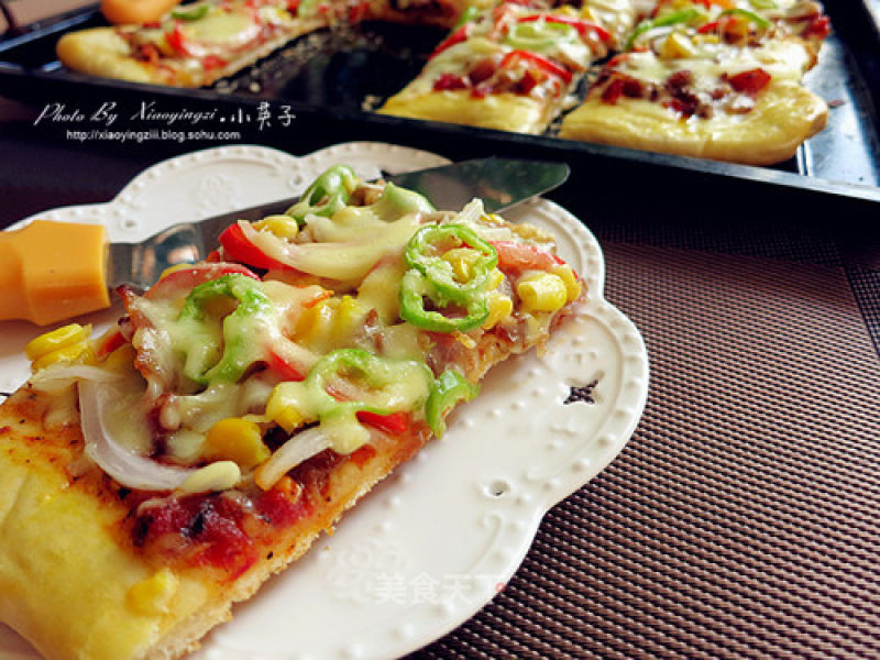 Let You Love Enough at A Time-big Square Pizza recipe
