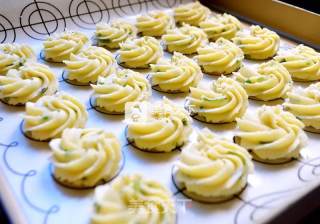 #aca烤明星大赛#scallion Cookies recipe