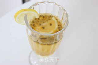 Summer Special: Sweet and Sour and Refreshing Honey Passion Fruit Lemonade recipe