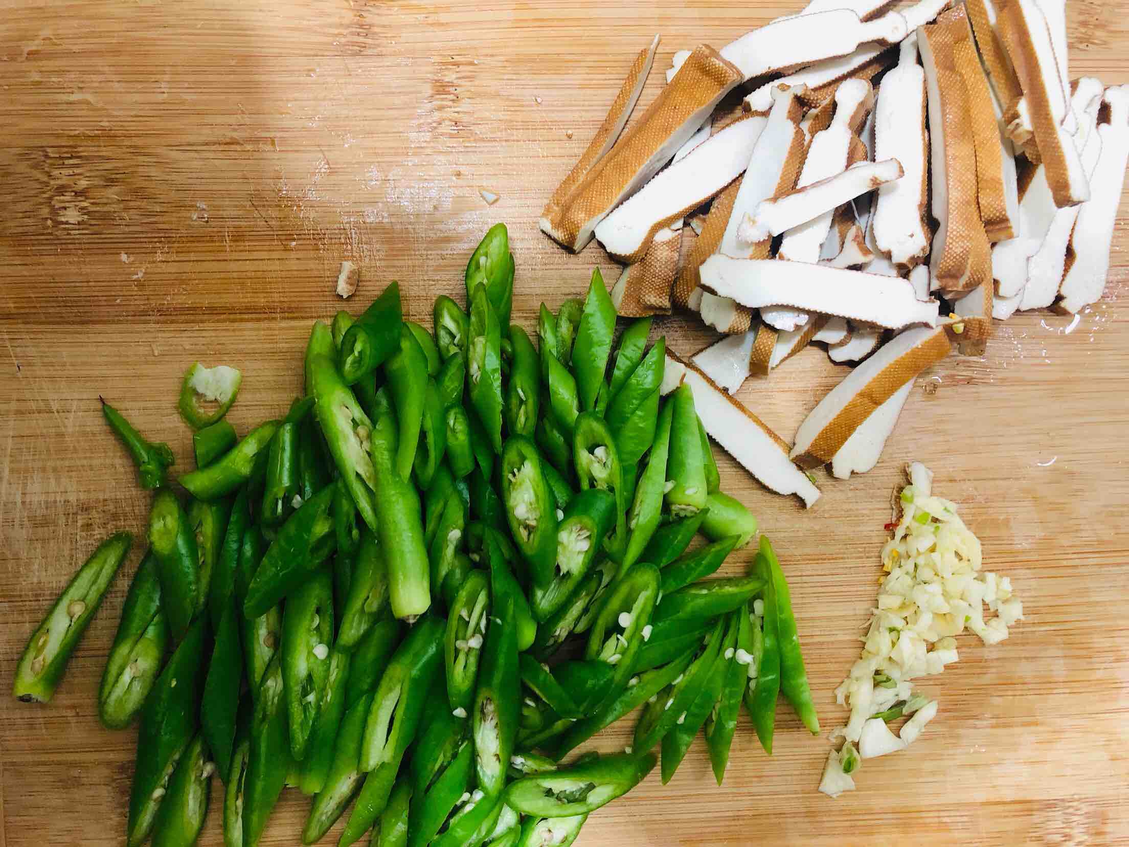 Stir-fried Green Peppers recipe